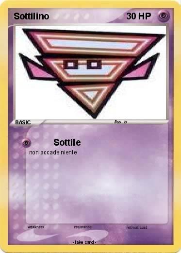 Pokemon Sottilino