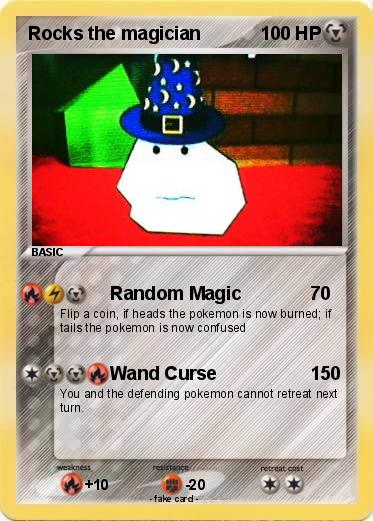 Pokemon Rocks the magician