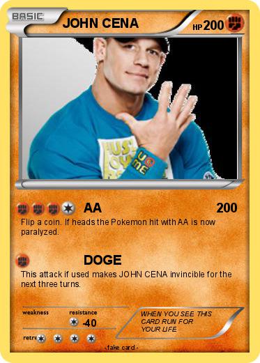 Pokemon JOHN CENA