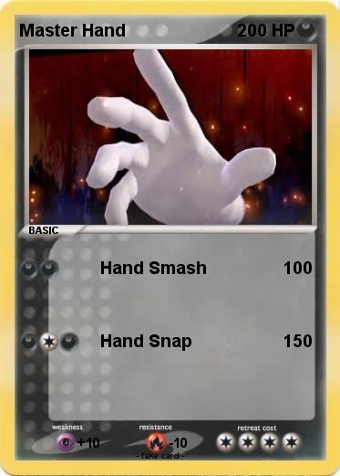 Pokemon Master Hand