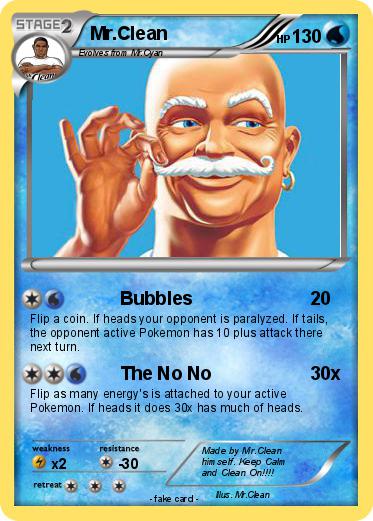 Pokemon Mr.Clean