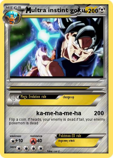 Pokemon ultra instint goku
