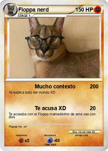 Pokemon Floppa nerd