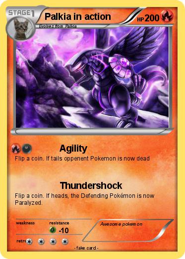 Pokemon Palkia in action