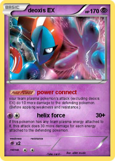 Pokemon deoxis EX
