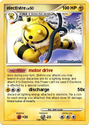 Pokemon electivire