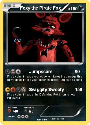 Pokemon Foxy the Pirate Fox