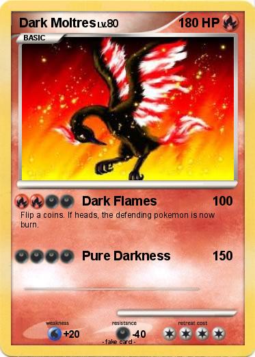 Pokemon Dark Moltres