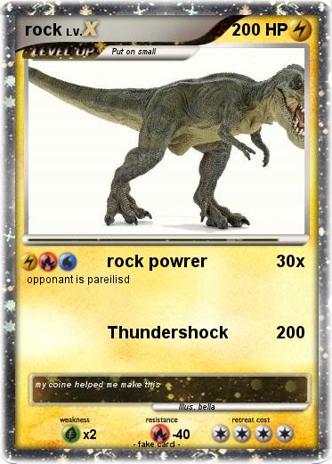 Pokemon rock