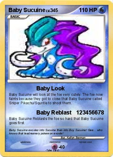 Pokemon Baby Sucuine