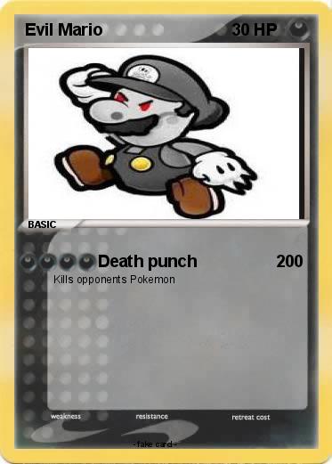 Pokemon Evil Mario