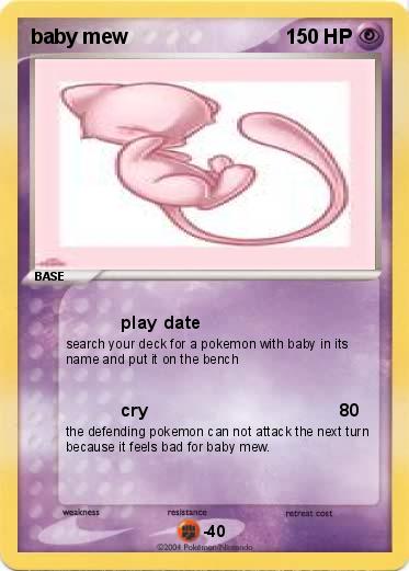 Pokemon baby mew