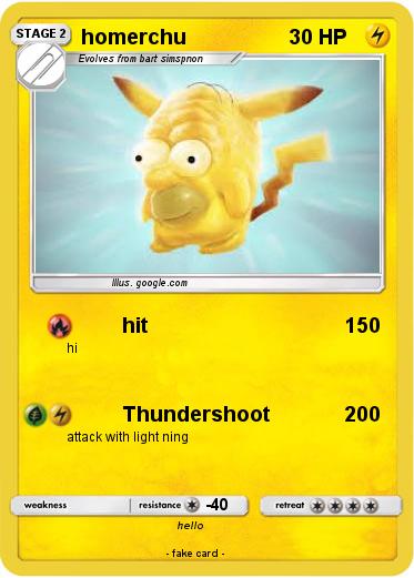 Pokemon homerchu