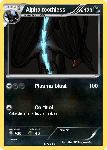 Pokemon Alpha toothless