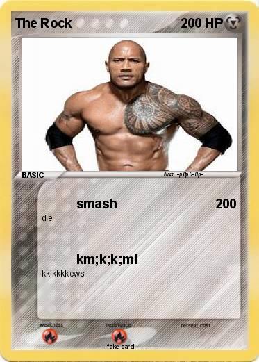 Pokemon The Rock