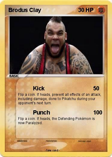 Pokemon Brodus Clay