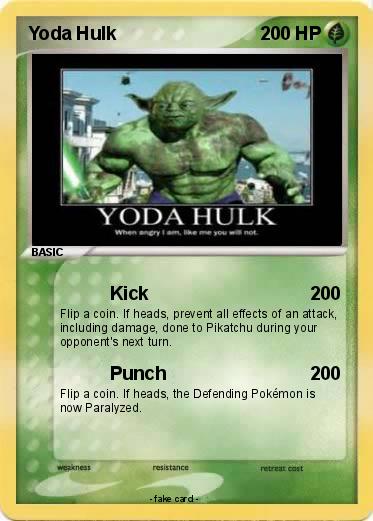 Pokemon Yoda Hulk