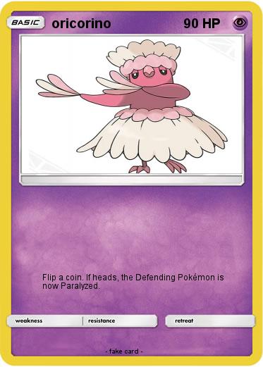 Pokemon oricorino