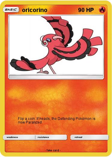 Pokemon oricorino