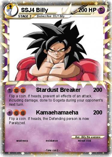 Pokemon SSJ4 Billy