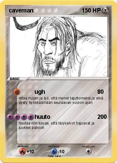 Pokemon caveman