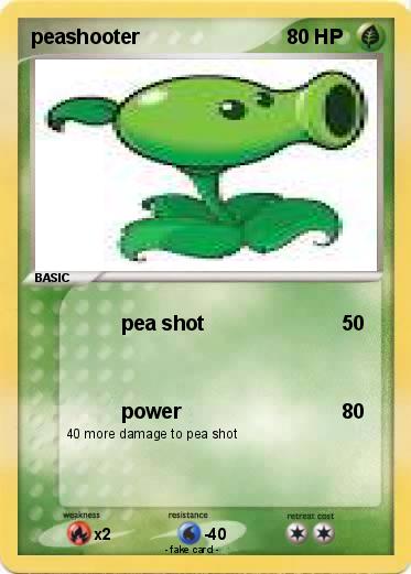 Pokemon peashooter