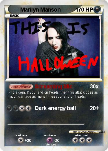 Pokemon Marilyn Manson