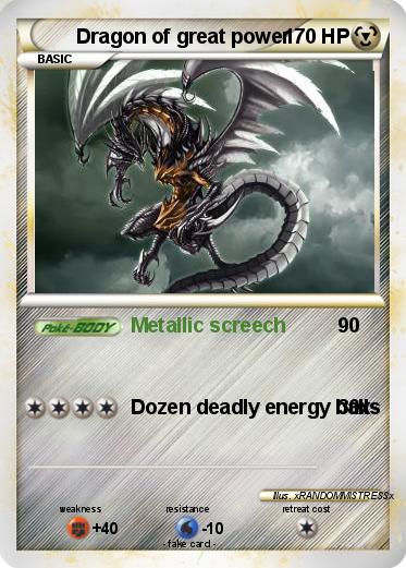 Pokemon Dragon of great power