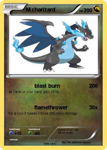 Pokemon M charizard