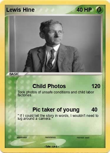 Pokemon Lewis Hine