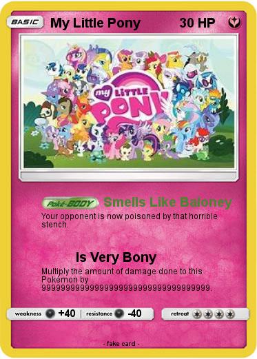Pokemon My Little Pony