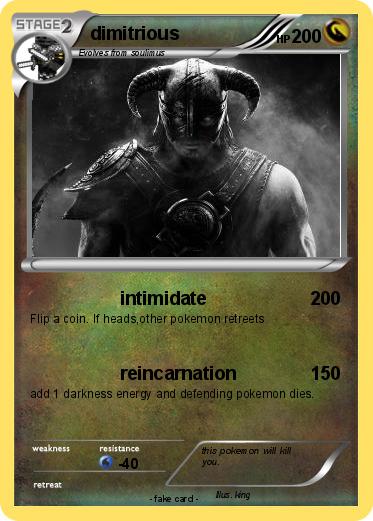 Pokemon dimitrious