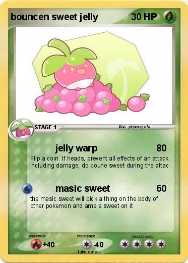 Pokemon bouncen sweet jelly