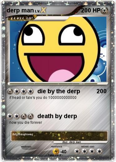 Pokemon derp man