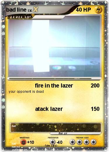 Pokemon bad line