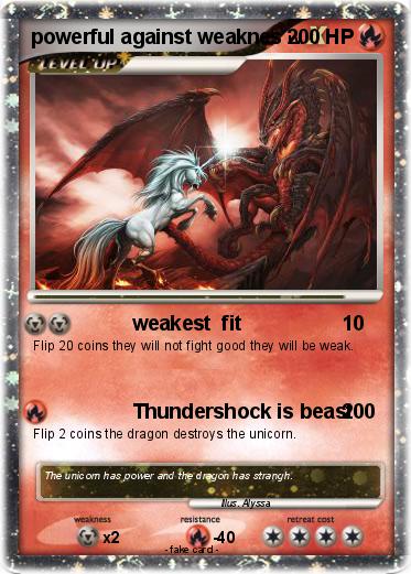 Pokemon powerful against weaknes