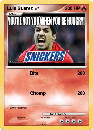 Pokemon Luis Suarez
