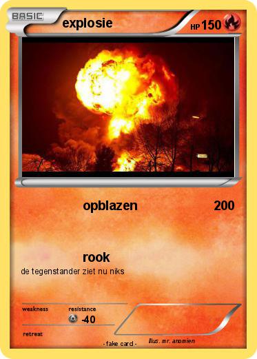 Pokemon explosie