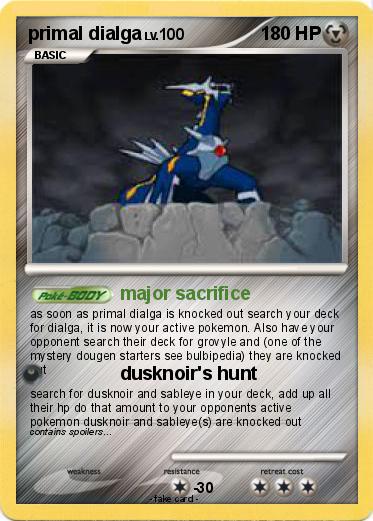 Pokemon primal dialga