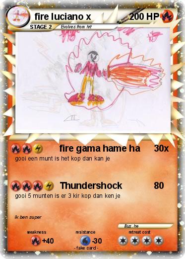 Pokemon fire luciano x