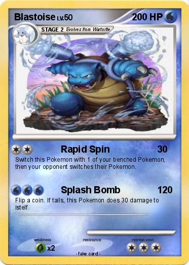 Pokemon Blastoise
