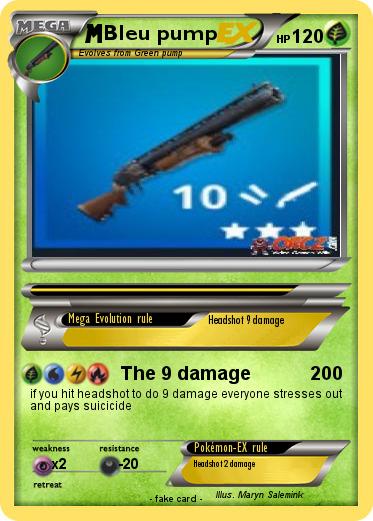 Pokemon Bleu pump