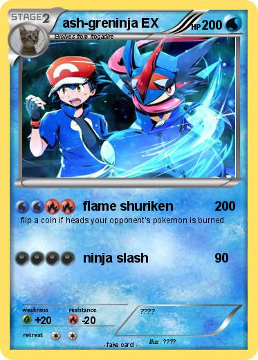 Pokemon ash-greninja EX