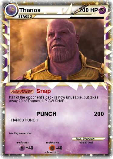 Pokemon Thanos