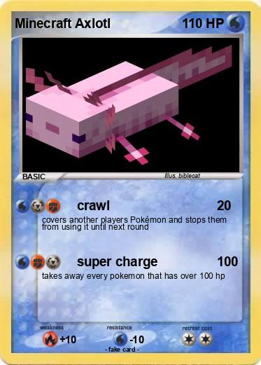 Pokemon Minecraft Axlotl
