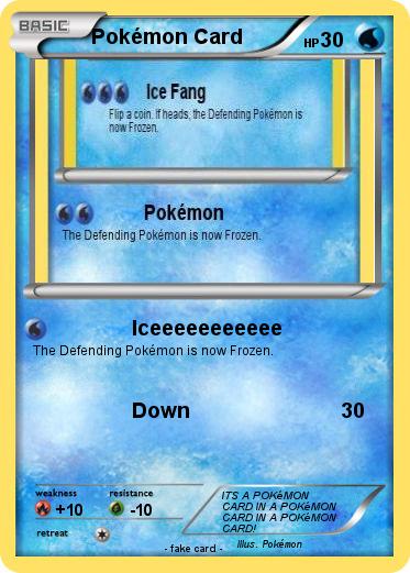 Pokemon Pokémon Card
