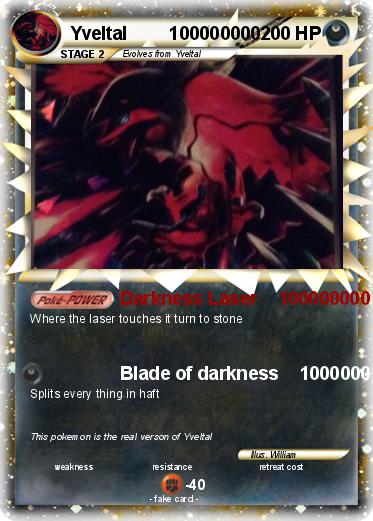 Pokemon Yveltal        100000000