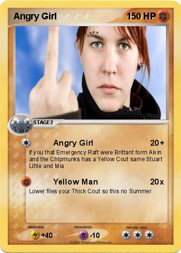 Pokemon Angry Girl