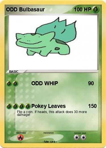 Pokemon ODD Bulbasaur