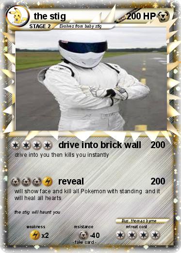 Pokemon the stig